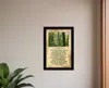 Homezia In Loving Memory Forest Black Framed Print Wall Art