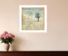 Homezia In Our Home 3 White Framed Print Wall Art