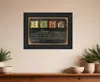 Homezia In Our Home 6 Black Framed Print Wall Art