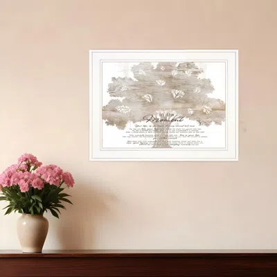 Homezia In The Moment 2 White Framed Print Wall Art