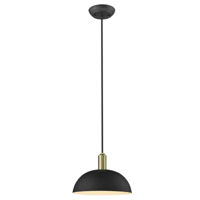 Homezia Ingo 1-light Matte Black Pendant