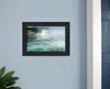 Homezia Into The Mist Black Picture Frame Print Wall Art