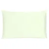 Homezia Ivory Dreamy Set Of 2 Silky Satin Standard Pillowcases