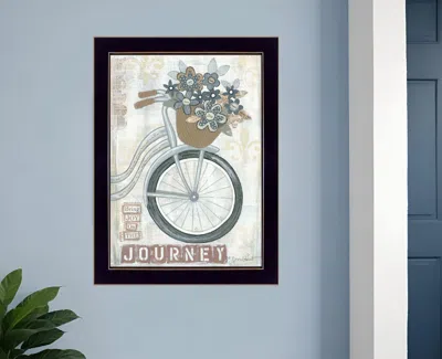 Homezia Journey Black Framed Print Wall Art