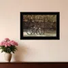 Homezia Journey Together 2 Black Framed Print Wall Art
