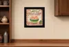 Homezia Jumbo Fresh Eggs Black Framed Print Wall Art