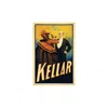 Homezia Kellar Levitation Vintage Magic Unframed Print Wall Art