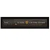 Homezia Kitchen Is The Heart Of The Home 12 Black Framed Print Kitchen Wall Art