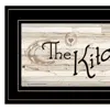 Homezia Kitchen Is The Heart Of The Home 14 Black Framed Print Kitchen Wall Art