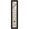 Homezia Kitchen Is The Heart Of The Home 18 Black Framed Print Kitchen Wall Art