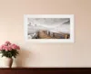 Homezia Lake Cherokee Dock I White Framed Print Wall Art