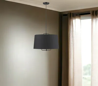 Homezia Lamia 3-light Matte Black Mini Pendant