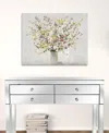 Homezia Large Colorful Wildflowers In A Vase Canvas Wall Art
