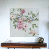 Homezia Large Pretty Pink Blooms Canvas Wall Art