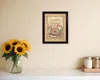 Homezia Laundry 2 Black Framed Print Bathroom Wall Art