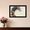 Homezia Leap Of Faith 1 Black Framed Print Wall Art