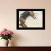 Homezia Leap Of Faith 3 Black Framed Print Wall Art