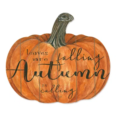 Homezia Leaves Are Falling Unframed Print Wall Art
