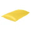 Homezia Lemon Dreamy Set Of 2 Silky Satin Standard Pillowcases
