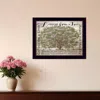 Homezia Lessons From A Tree Black Framed Print Wall Art