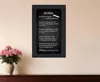 Homezia Life Lessons 2 Black Framed Print Wall Art