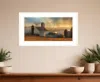 Homezia Light Of A New Day 2 White Framed Print Wall Art