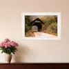Homezia Live For Today 1 White Framed Print Wall Art