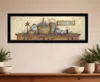Homezia Live Life Simple 3 Black Framed Print Wall Art
