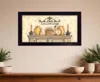 Homezia Live Love Laugh Black Framed Print Wall Art