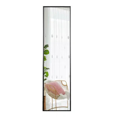 Homezia Long Black Full Length Standing Mirror