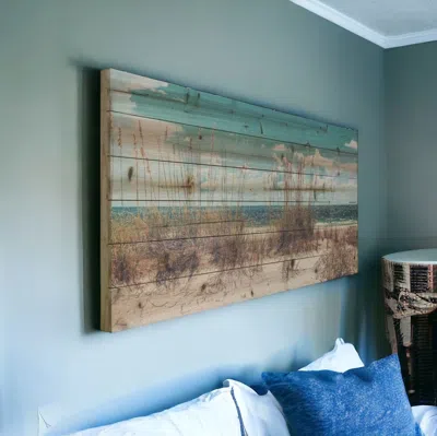 Homezia Long Ocean Sand Dunes Unframed Photograph Wall Art