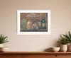 Homezia Love Never Fails 5 White Framed Print Wall Art