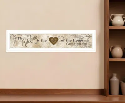 Homezia Love Of Nature Kitchen Or Heart Of Then Home 1 White Framed Print Kitchen Wall Art