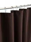 Homezia Luxurious Brown Waffle Weave Shower Curtain