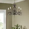 Homezia Lydia 5-light Russet Chandelier With Melted Wax Tapers