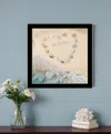 Homezia Marriage Is A Beach 1 Black Framed Print Wall Art
