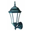 Homezia Matte Black Carousel Lantern Wall Light