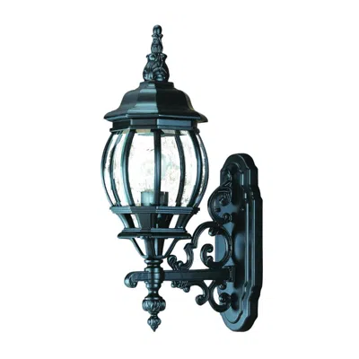 Homezia Matte Black Glass Globe Wall Light In Green