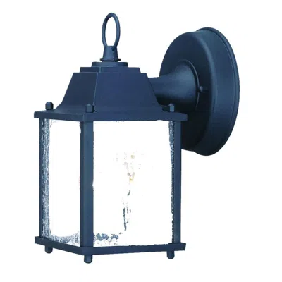 Homezia Matte Black Hanging Waterfall Glass Lantern Wall Light In Purple