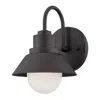 Homezia Matte Black Lamp Shade Wall Light