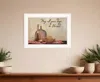 Homezia May All Your Days Be Blessed Collection White Framed Print Wall Art