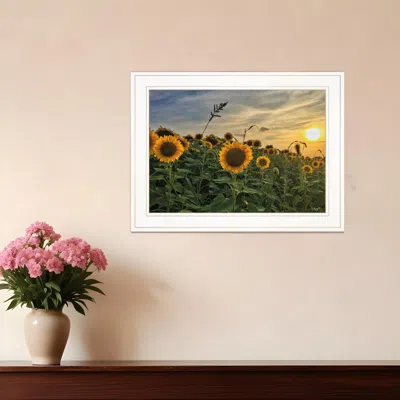 Homezia Midwest Livin I 1 White Framed Print Wall Art In Multi