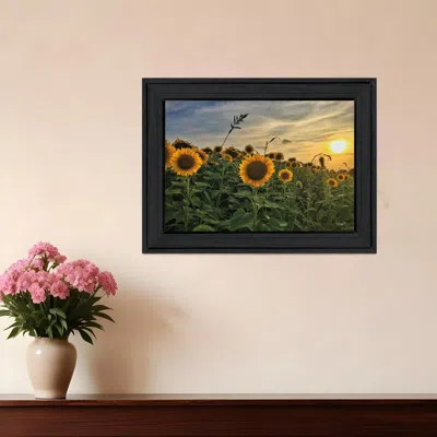 Homezia Midwest Livin I 2 Black Framed Print Wall Art In Green