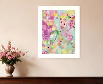 Homezia Mind In Repose I White Framed Print Wall Art In Multi