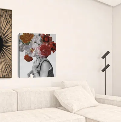 Homezia Modern And Glamorous Garden Party Unframed Print Wall Art