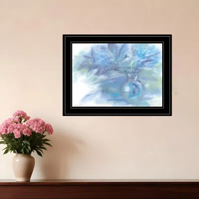 Homezia Morning Glory 3 Black Framed Print Wall Art