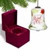 Homezia Mr. & Mrs. Our First Christmas Hand Painted Mouth Blown Glass Ornament