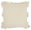Homezia Mustard Diamond Patterned Throw Pillow
