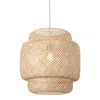 Homezia Natural Boho Weave Ceiling Lamp