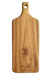 Homezia Natural Laurel Wood Anti Bacterial Paddle Board In Multi